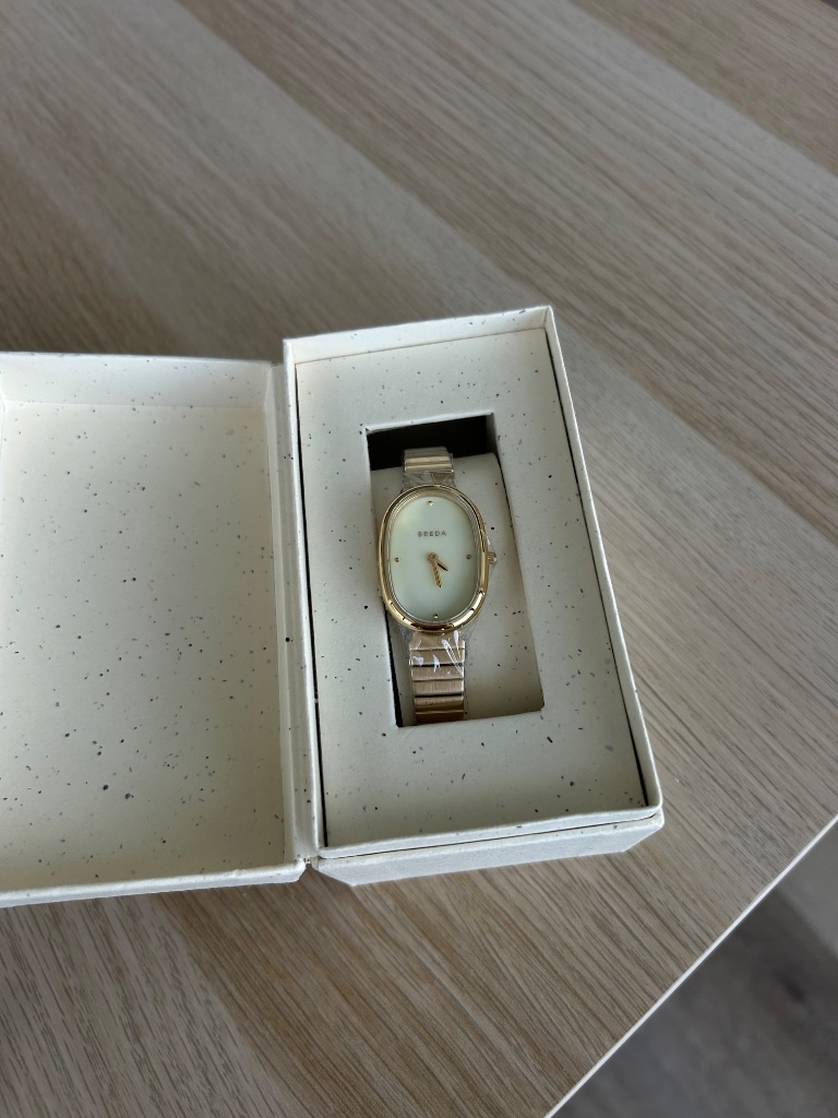 Breda Jane Gold Bracelet Watch Brand New In Box — image 6 of 8